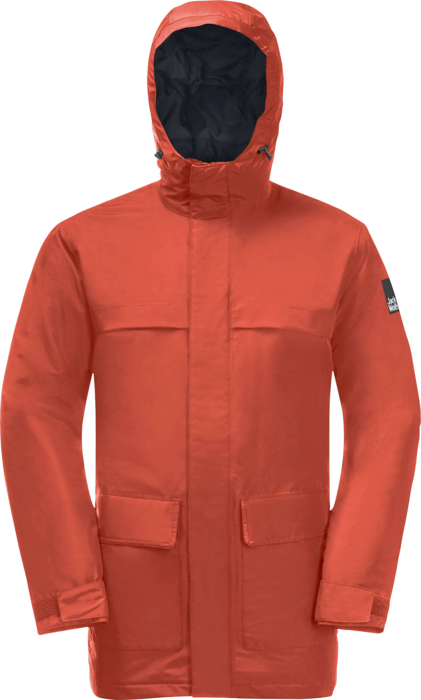 Jack Wolfskin Men's Winterlager Parka Intense Rust | Buy Jack Wolfskin Men's Winterlager Parka Intense Rust here | Out