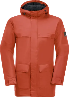 Jack Wolfskin Men's Winterlager Parka Intense Rust | Buy Jack Wolfskin Men's Winterlager Parka Intense Rust here | Out