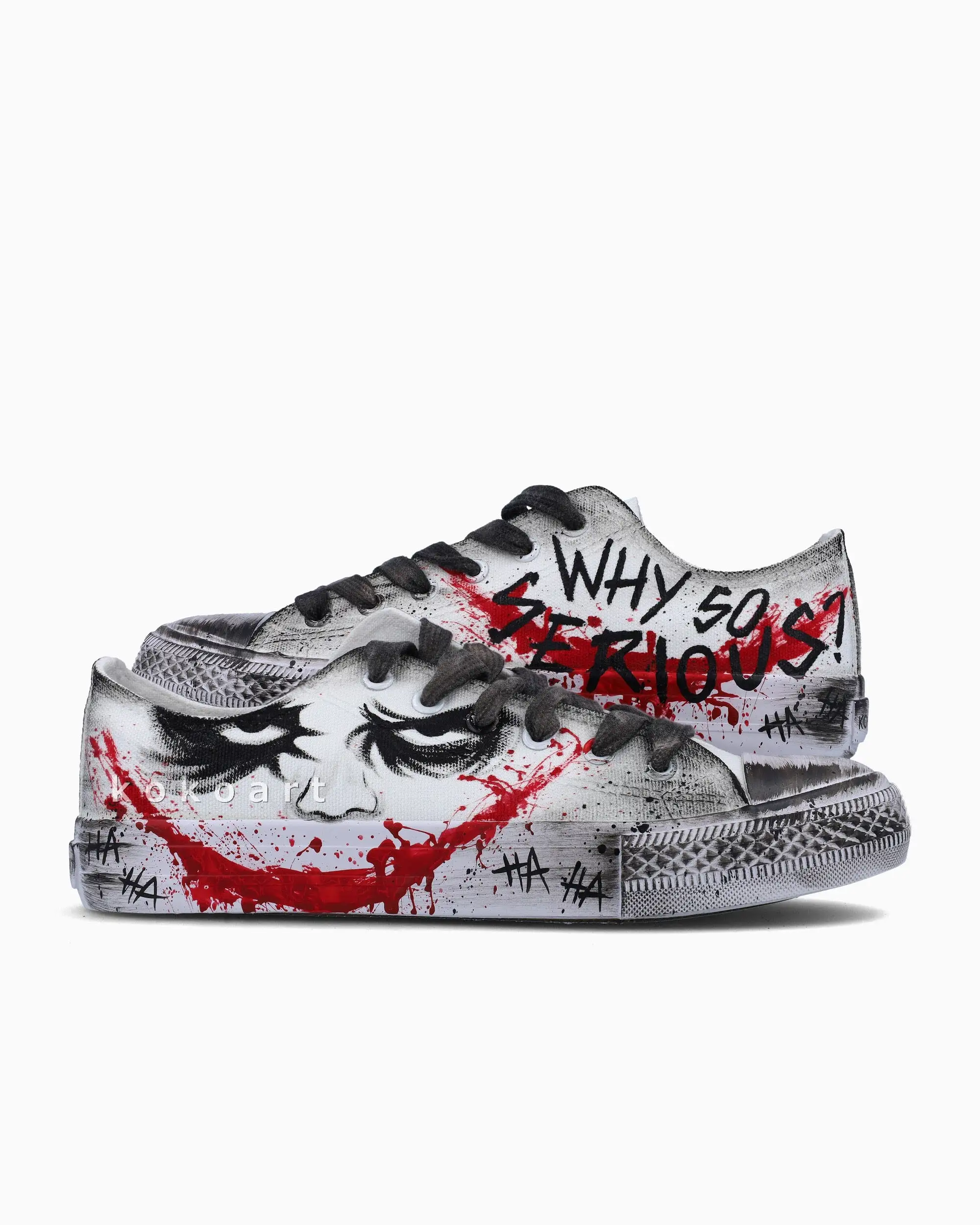 Joker Hand Painted Shoes