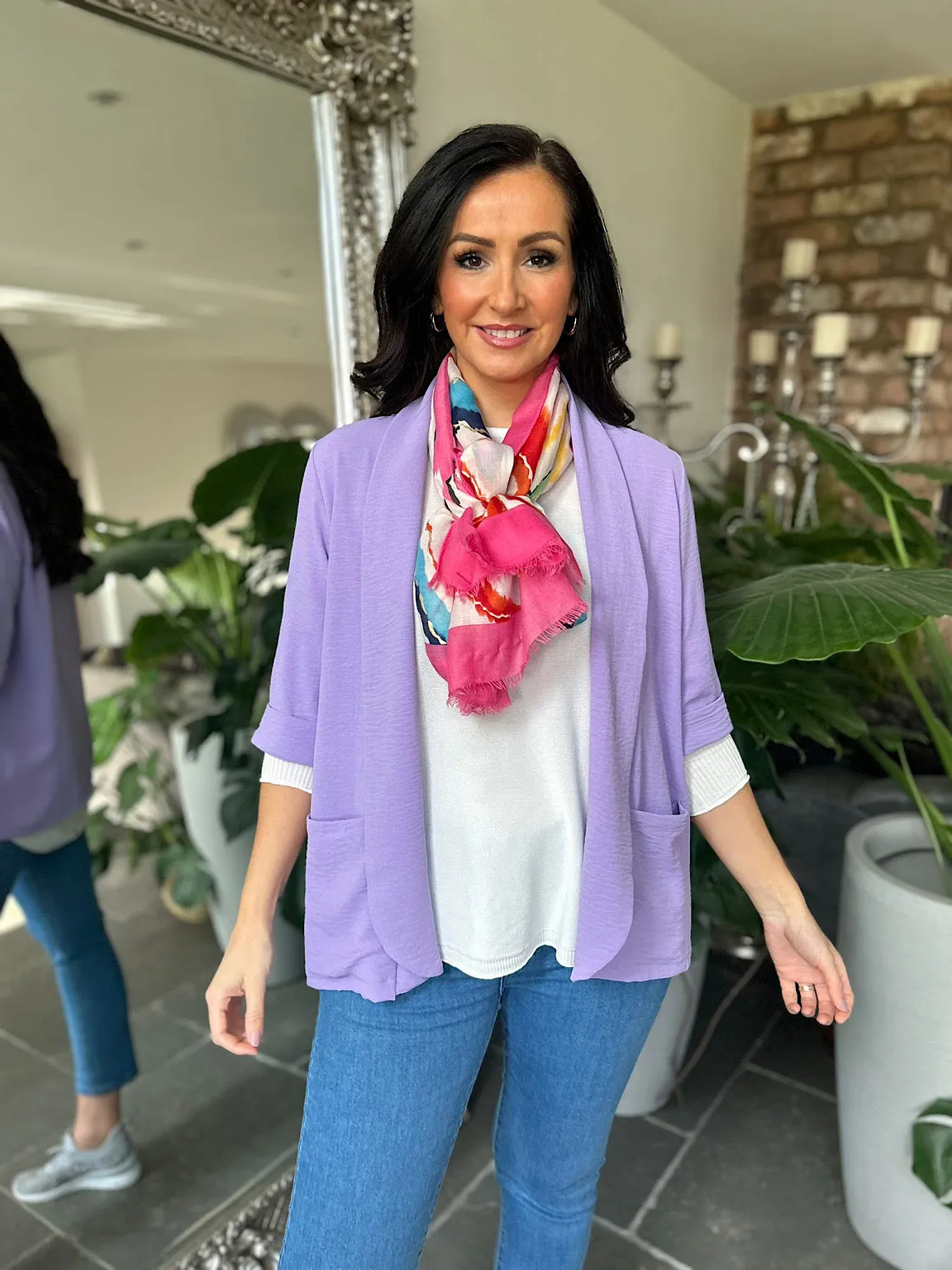 Lilac Lightweight Jacket Daphne