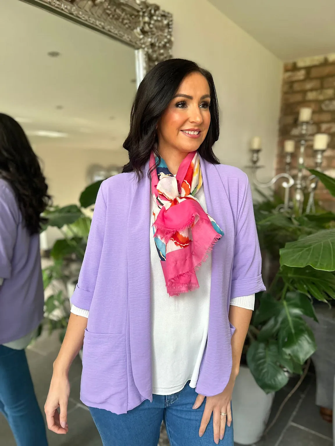 Lilac Lightweight Jacket Daphne