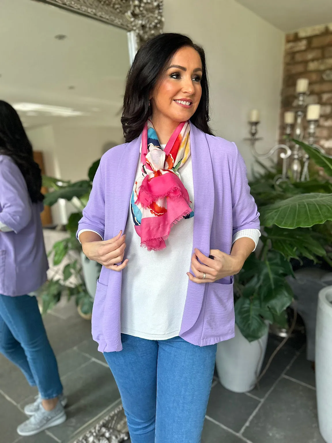 Lilac Lightweight Jacket Daphne