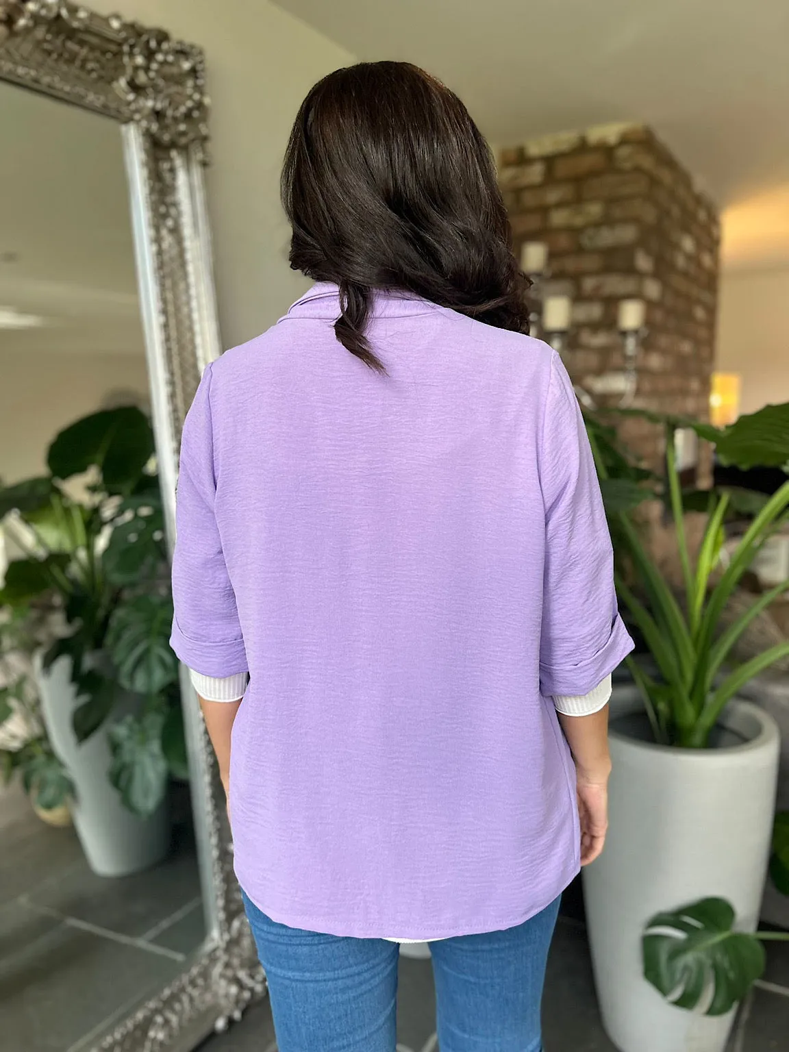 Lilac Lightweight Jacket Daphne