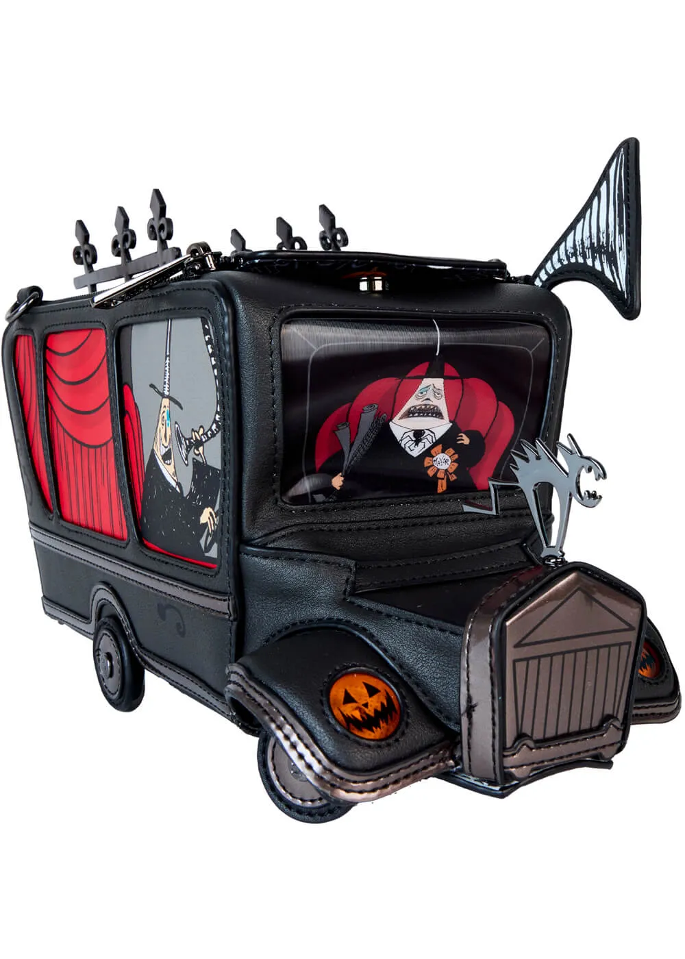 Loungefly Disney Nightmare Before Christmas Mayor Car Figural Shoulderbag Black