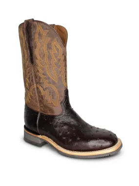 Lucchese Mens Rowdy Ostrich Boots