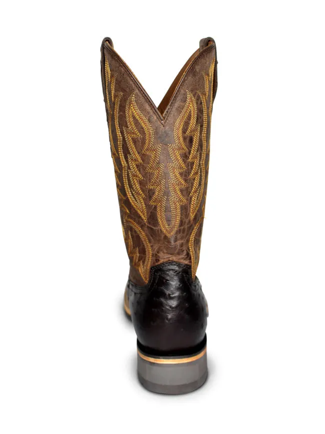 Lucchese Mens Rowdy Ostrich Boots