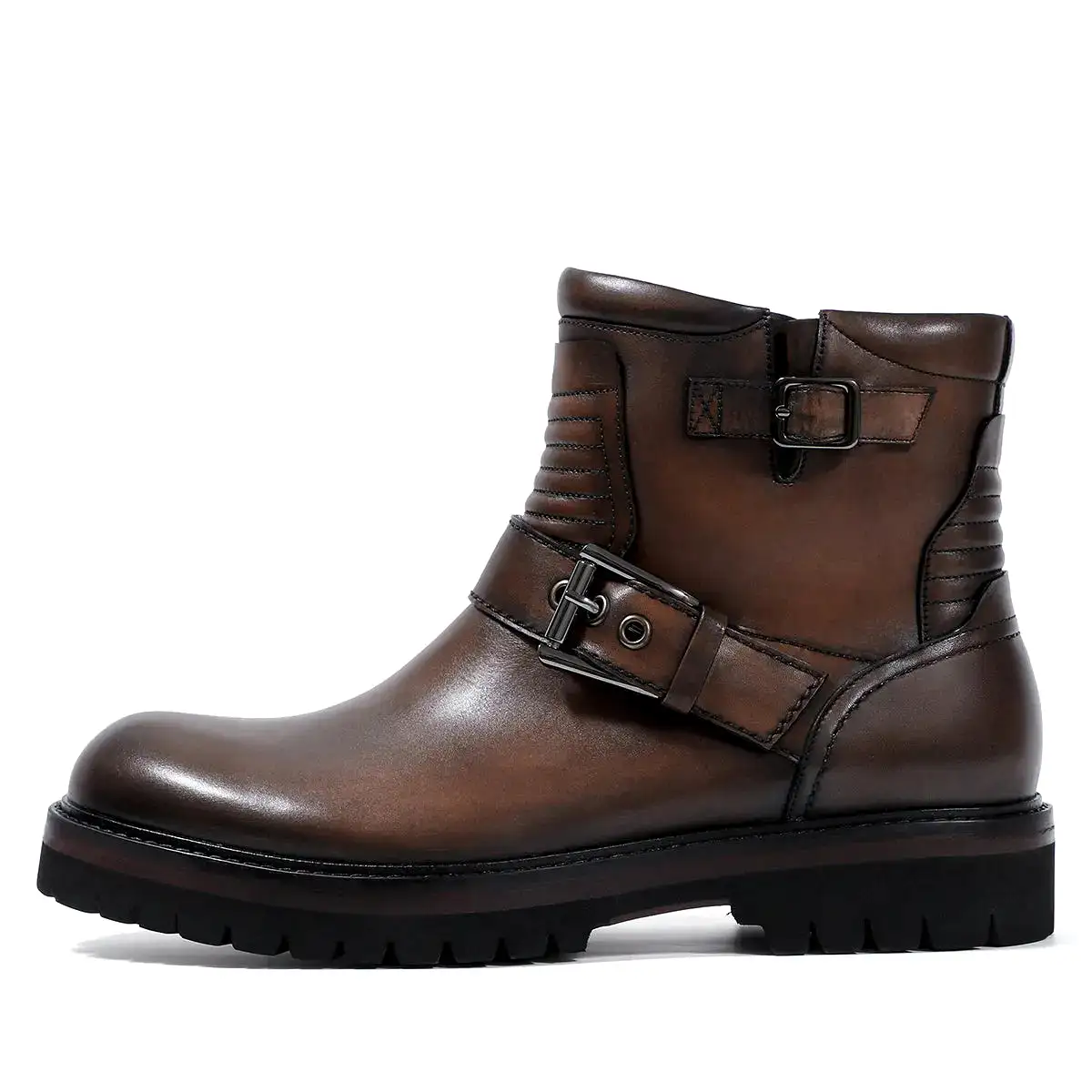 Man's Soft Leather Boots 528H05