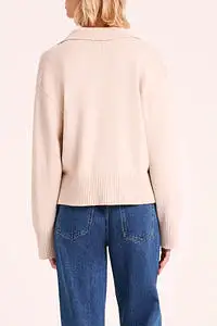 Marika Knit Jumper - Bone