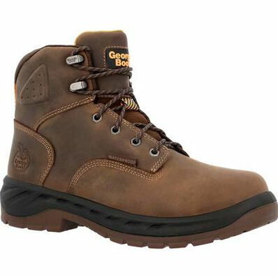 Men's OT Waterproof Work Boot in Brown