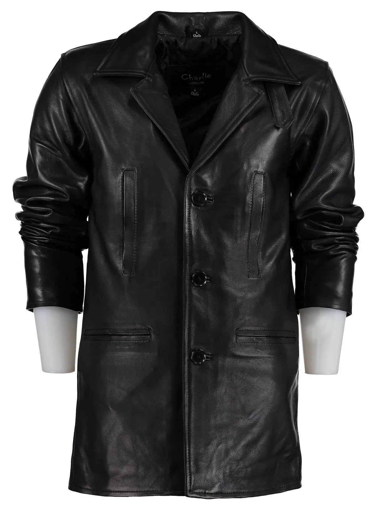 Men's Max Payne Leather Coat