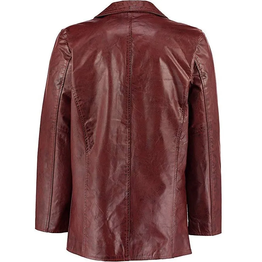 Men's Max Payne Leather Coat