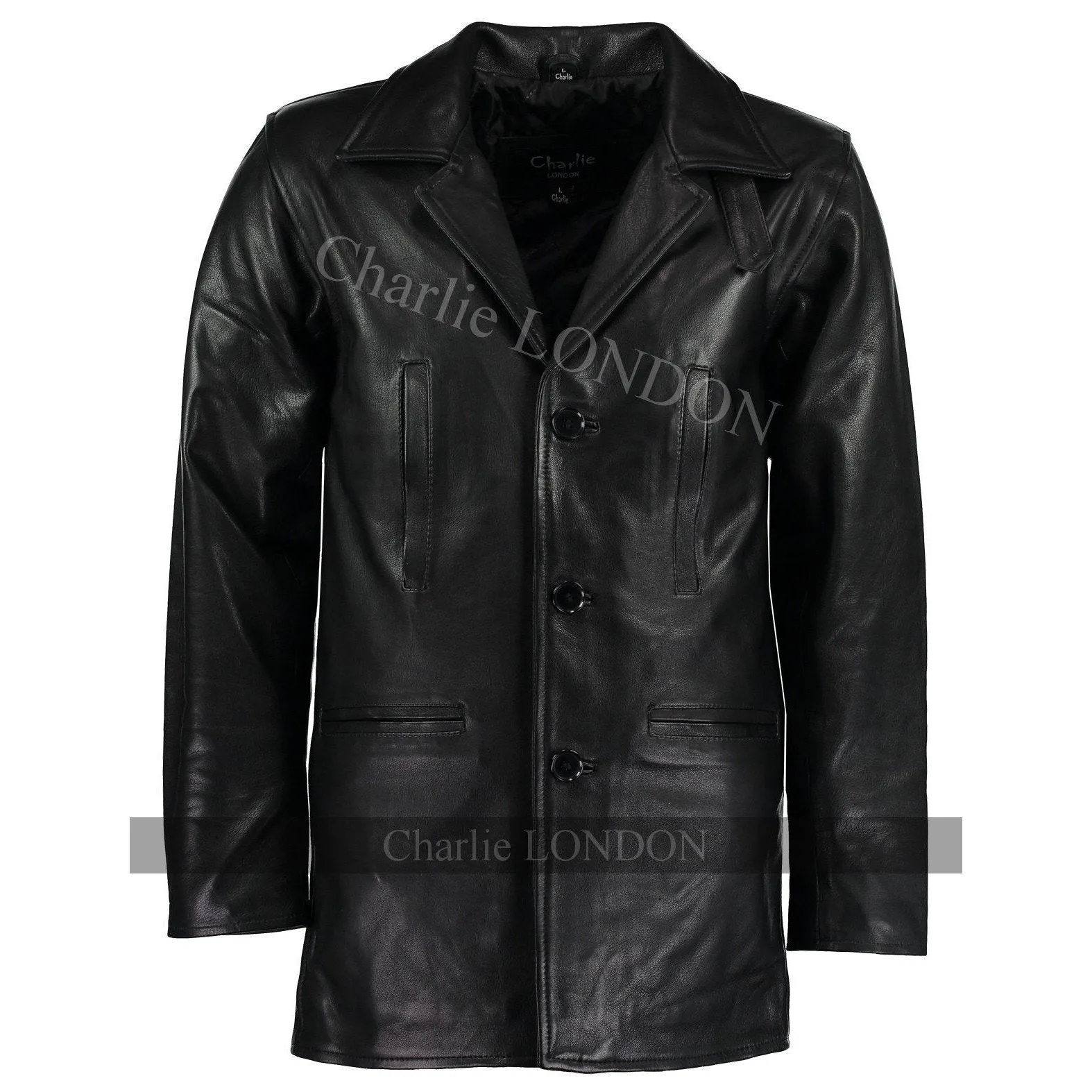 Men's Max Payne Leather Coat