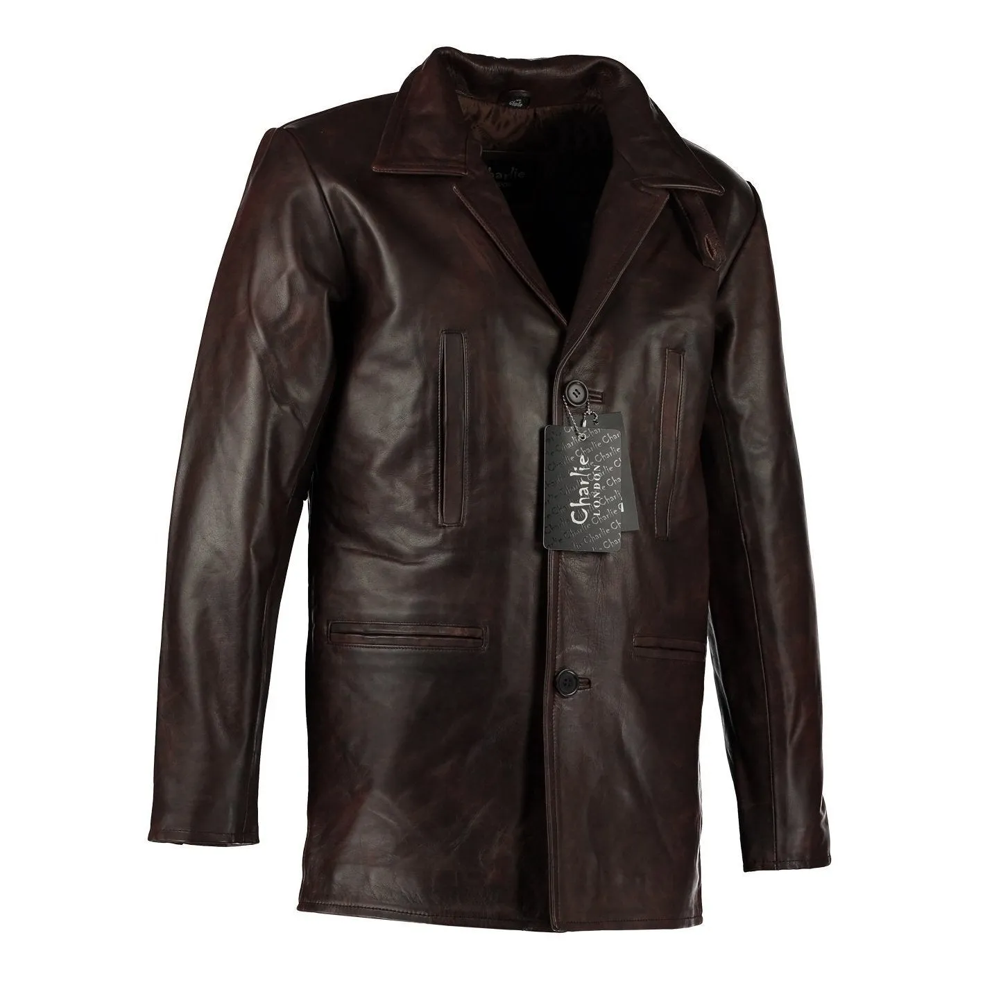 Men's Max Payne Leather Coat