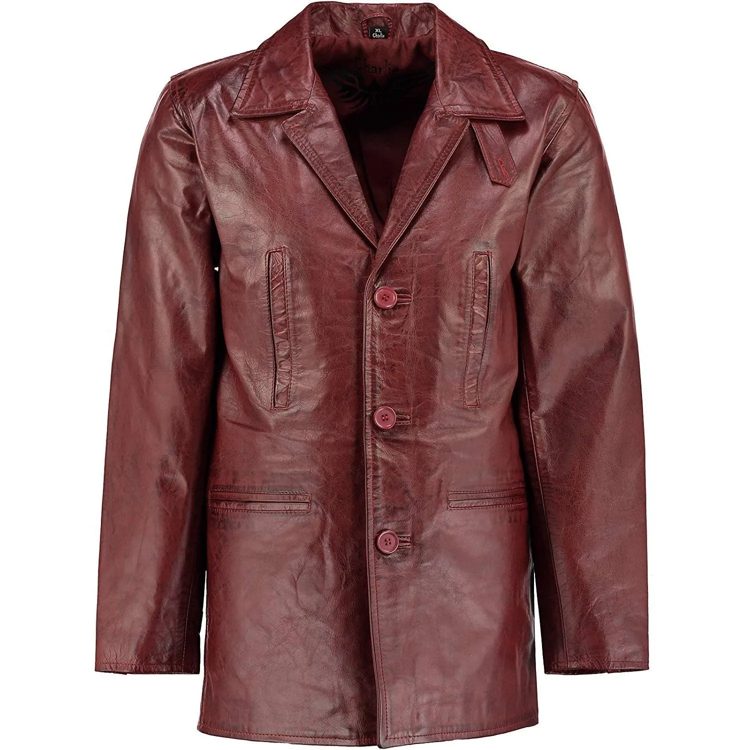 Men's Max Payne Leather Coat