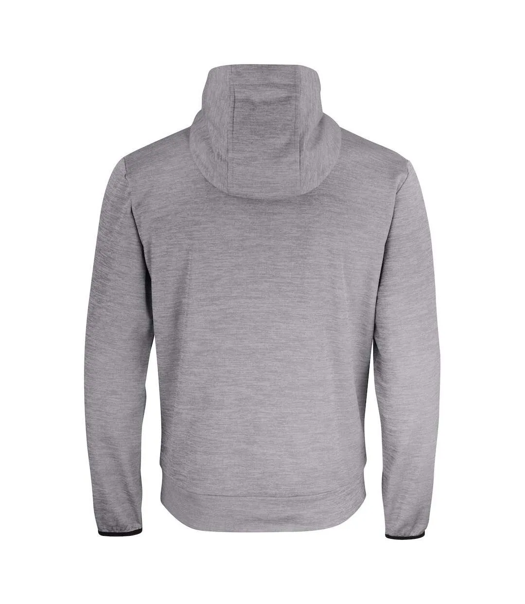 Mens oakdale melange hoodie grey melange Clique