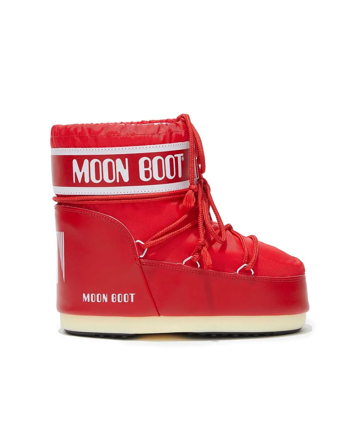 Moon Boot Icon Low Nylon Boots Red