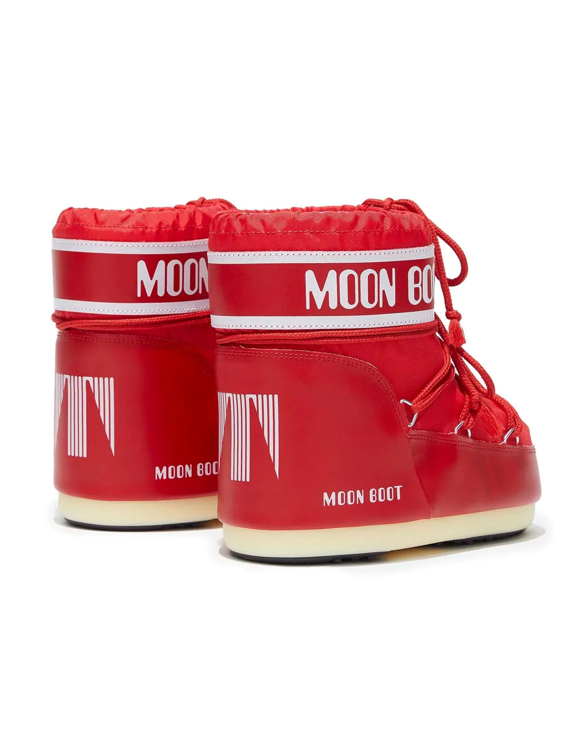 Moon Boot Icon Low Nylon Boots Red