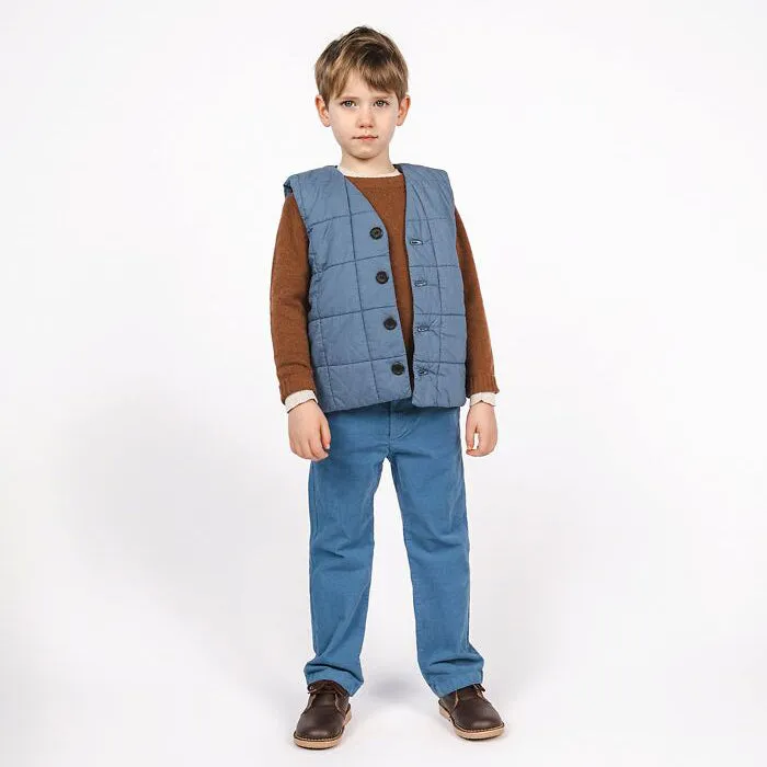 Morley Child Boy Titto Sweater Chestnut Brown