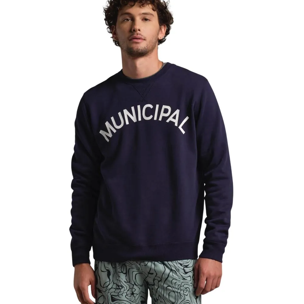 Municipal Mens Original Fleece Crew