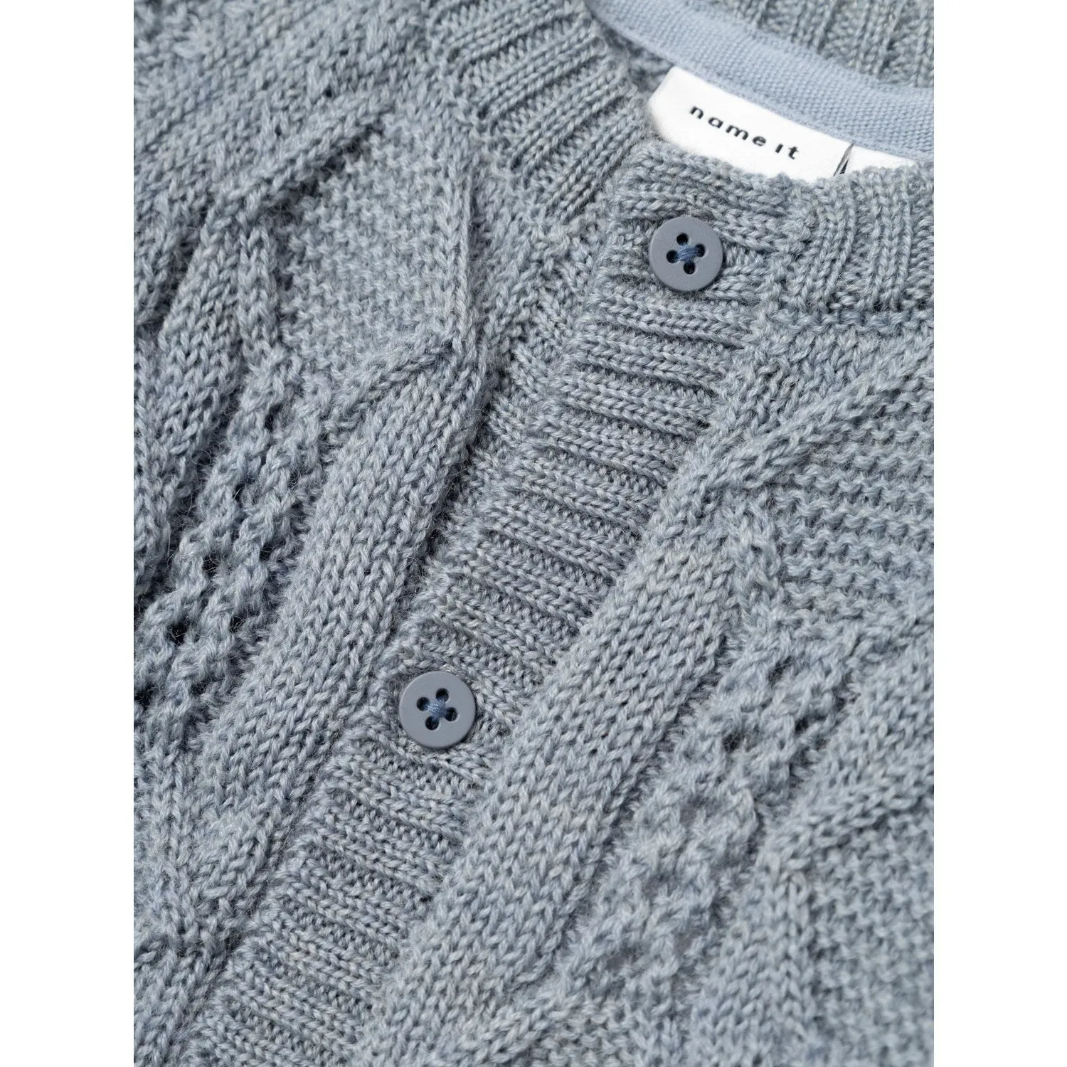 Name It Tradewinds Wrilla Wool Knit Cardigan