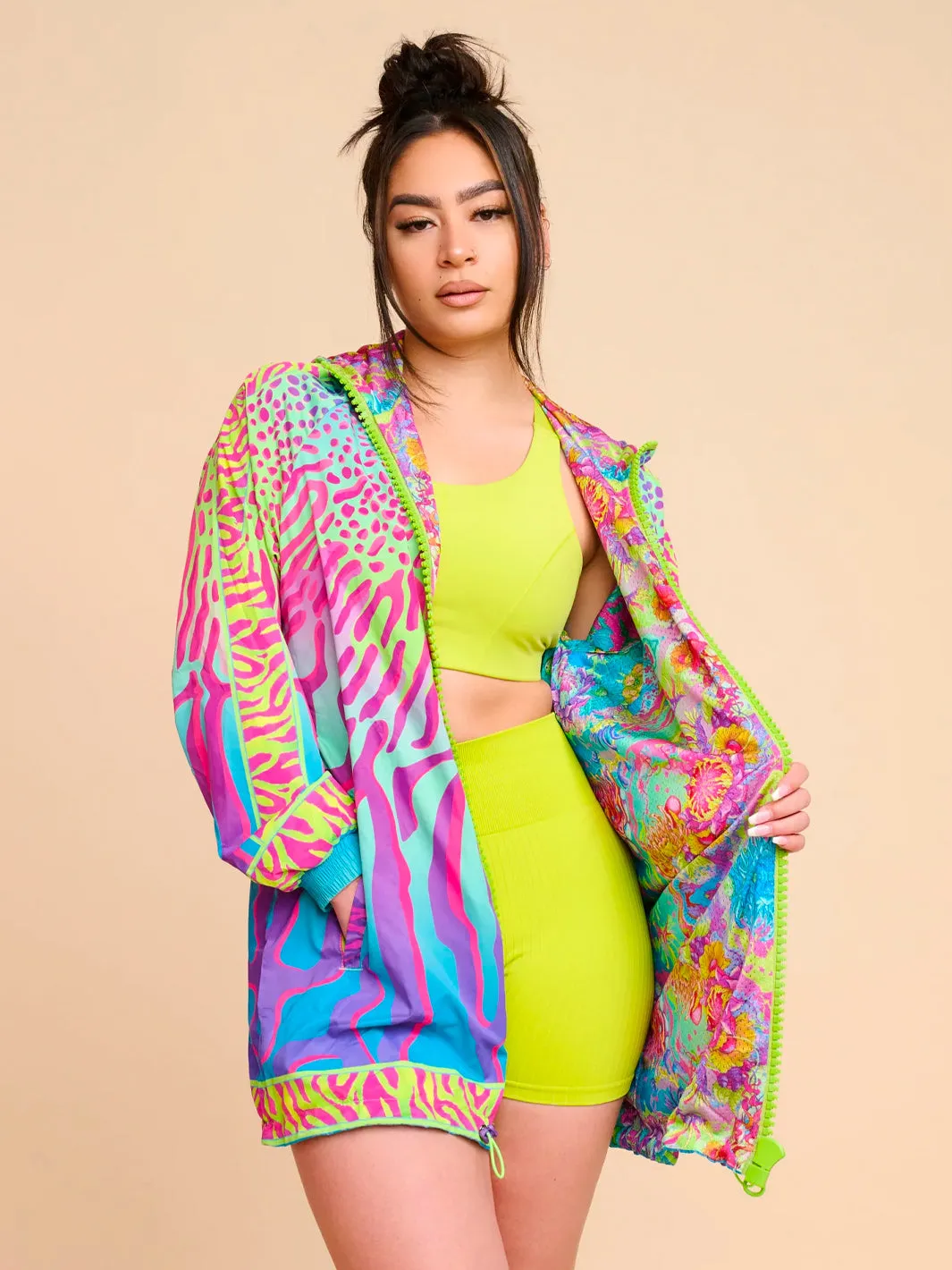 NEON FLUX RAIN JACKET