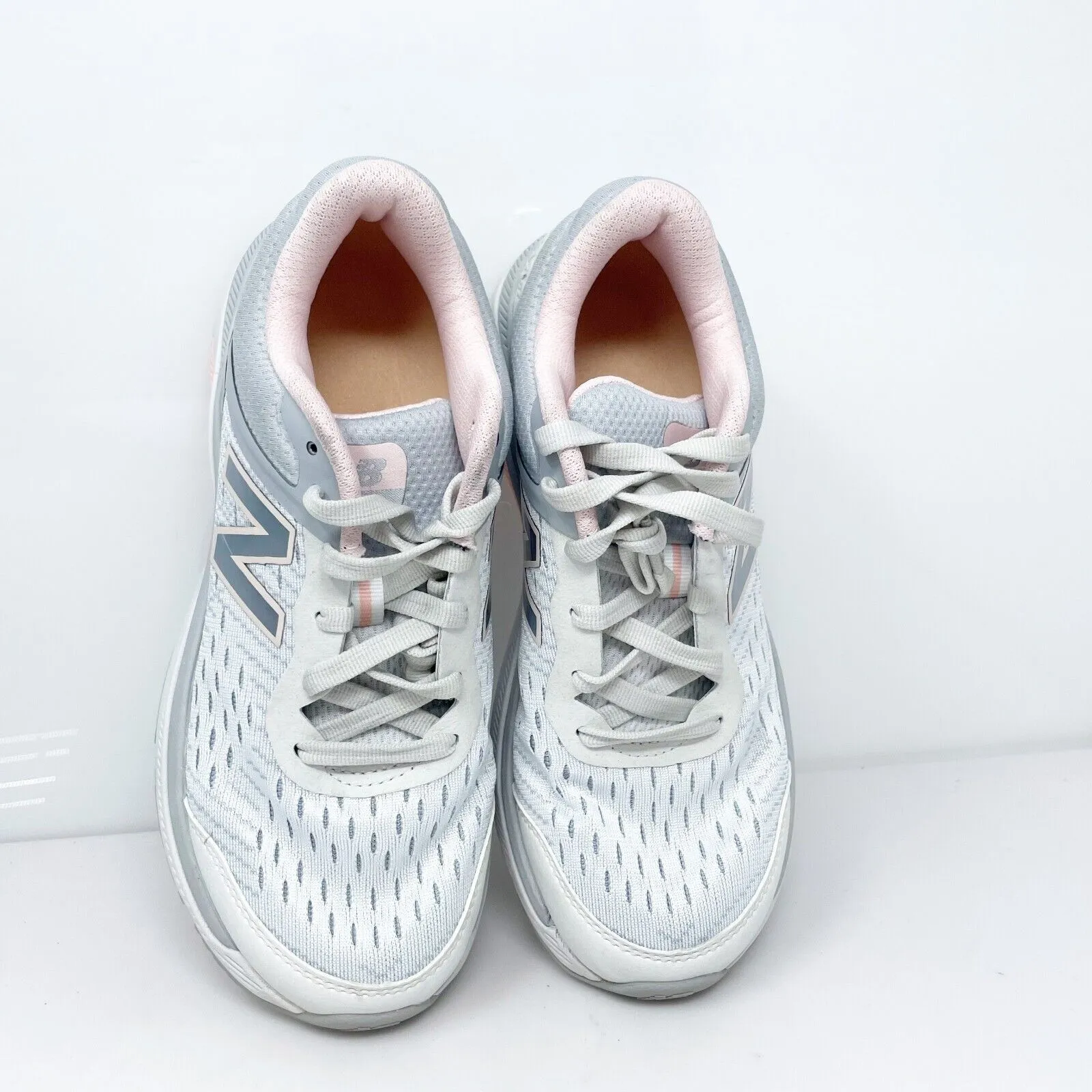 New Balance Unisex 847 V4 WW847LW4 White Running Shoes Sneakers Size W 7 M 5.5 B