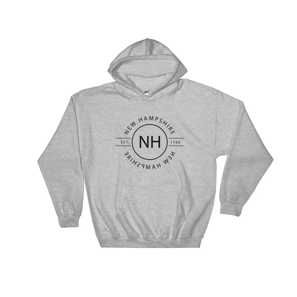 New Hampshire - Hooded Sweatshirt - Reflections