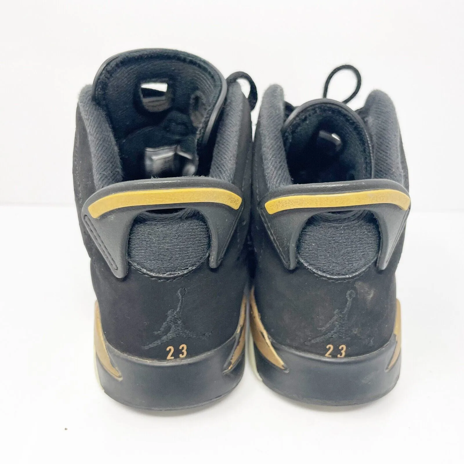 Nike Boys Air Jordan 6 SE CT4965-007 Black Basketball Shoes Sneakers Size 12C