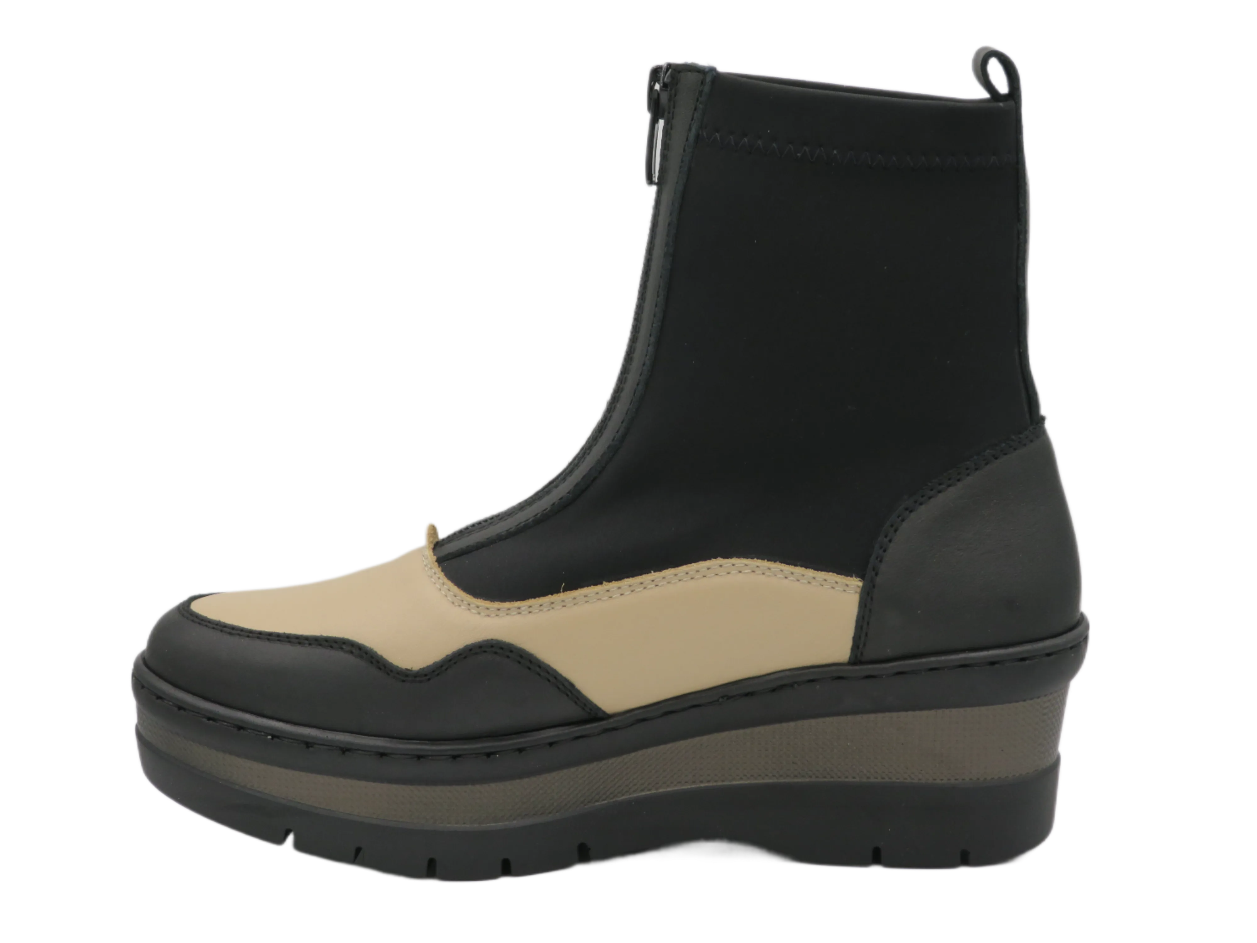 Notton Wedge Boot with Front Zip