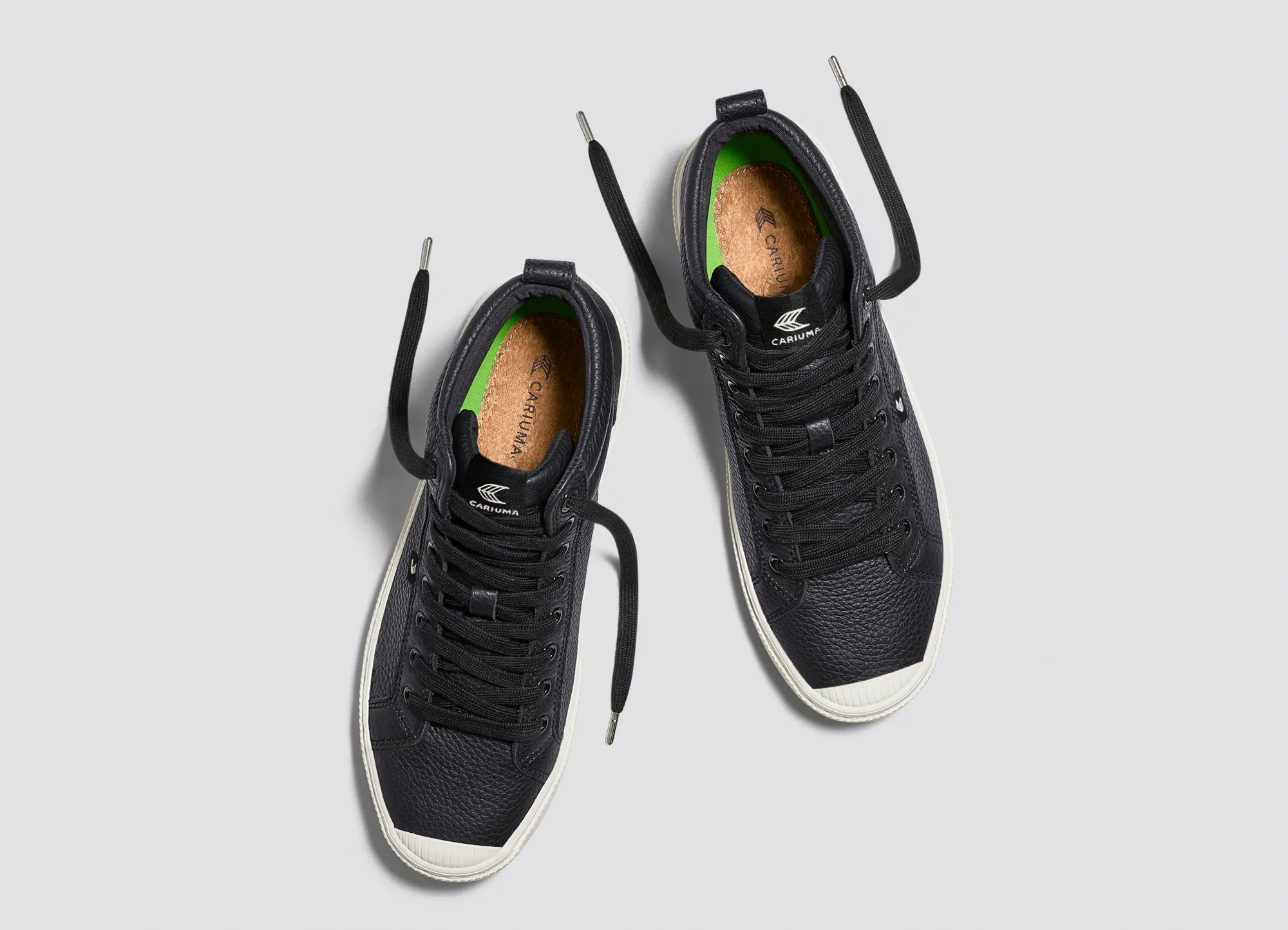 OCA High Black Premium Leather Sneaker Women