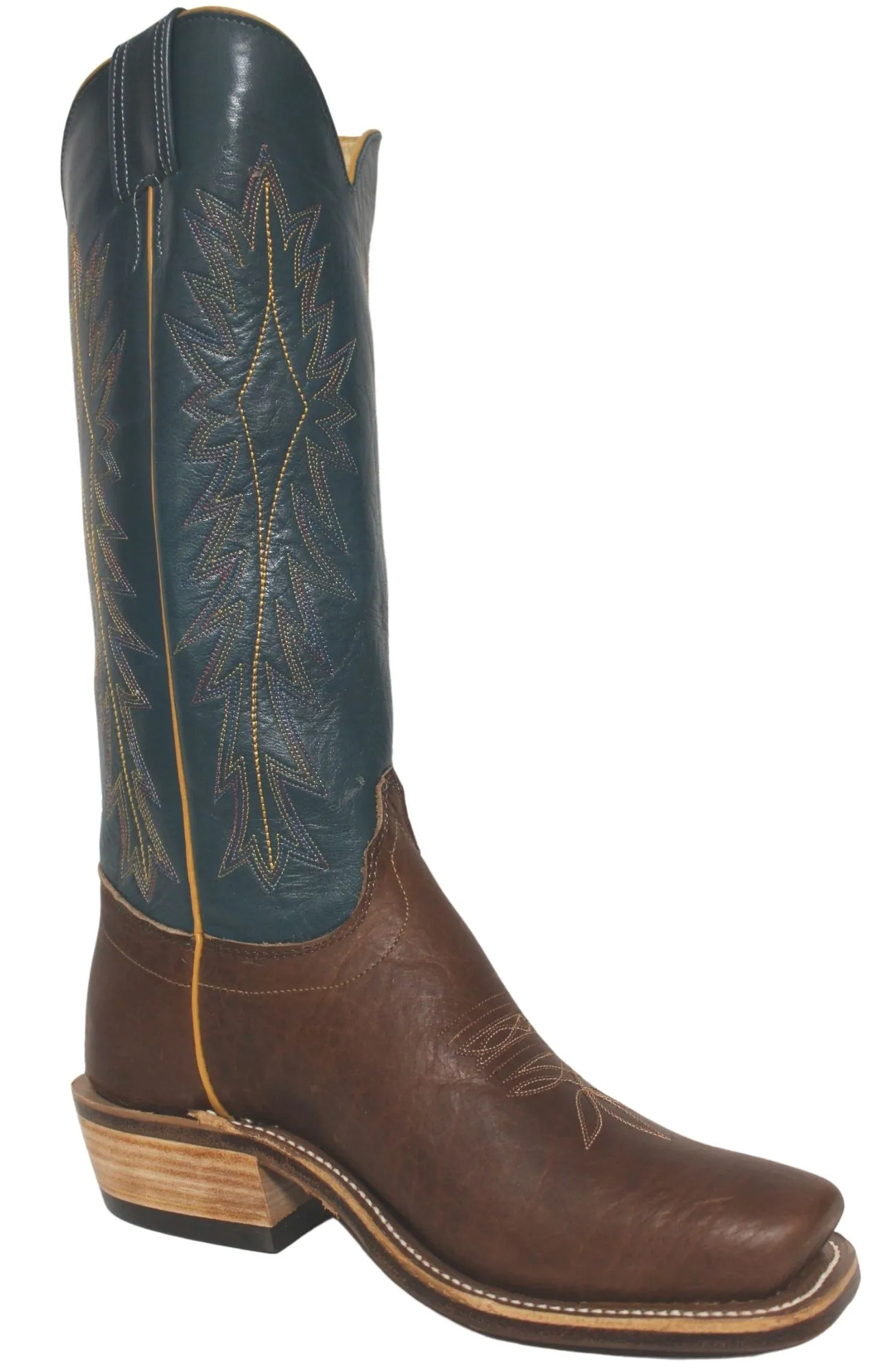 Olathe Mens Canelo Navajo Boots