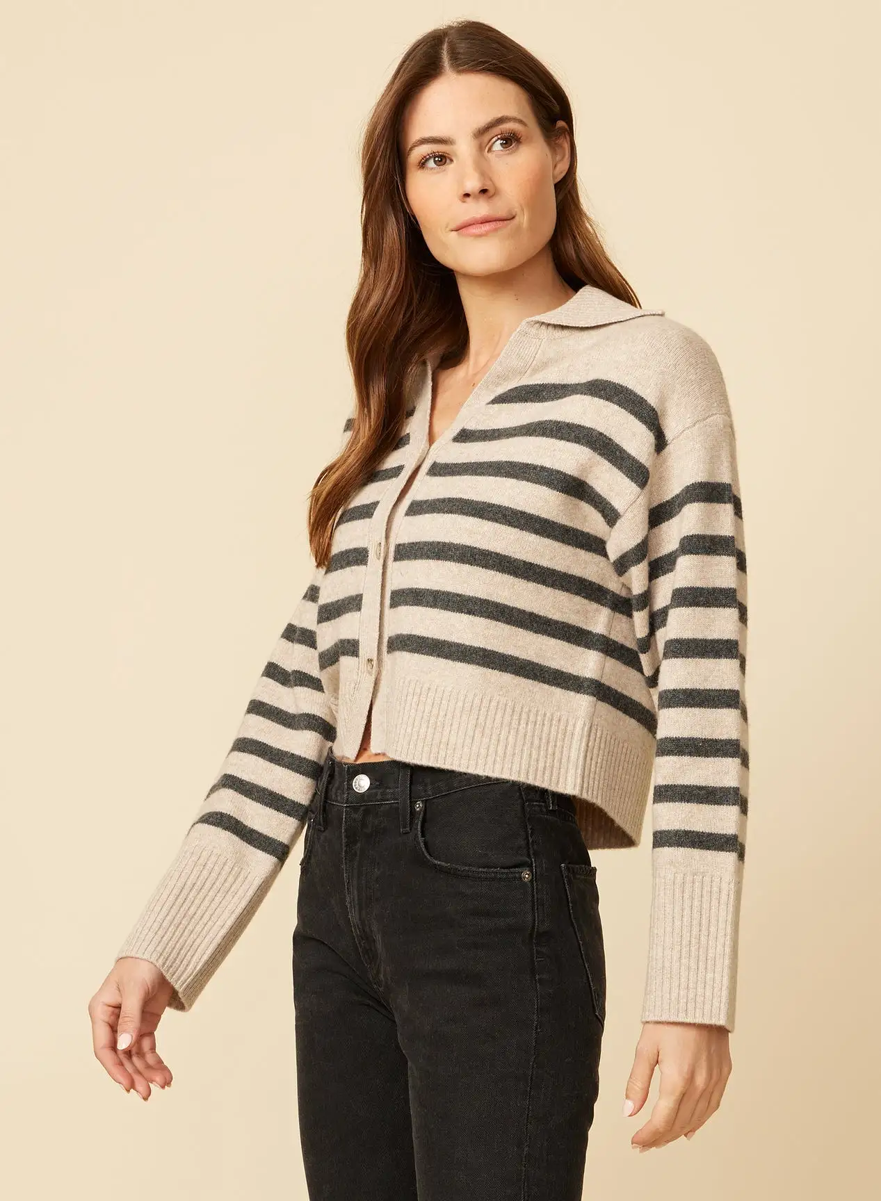 One Grey Day Lyon Knit Cardigan