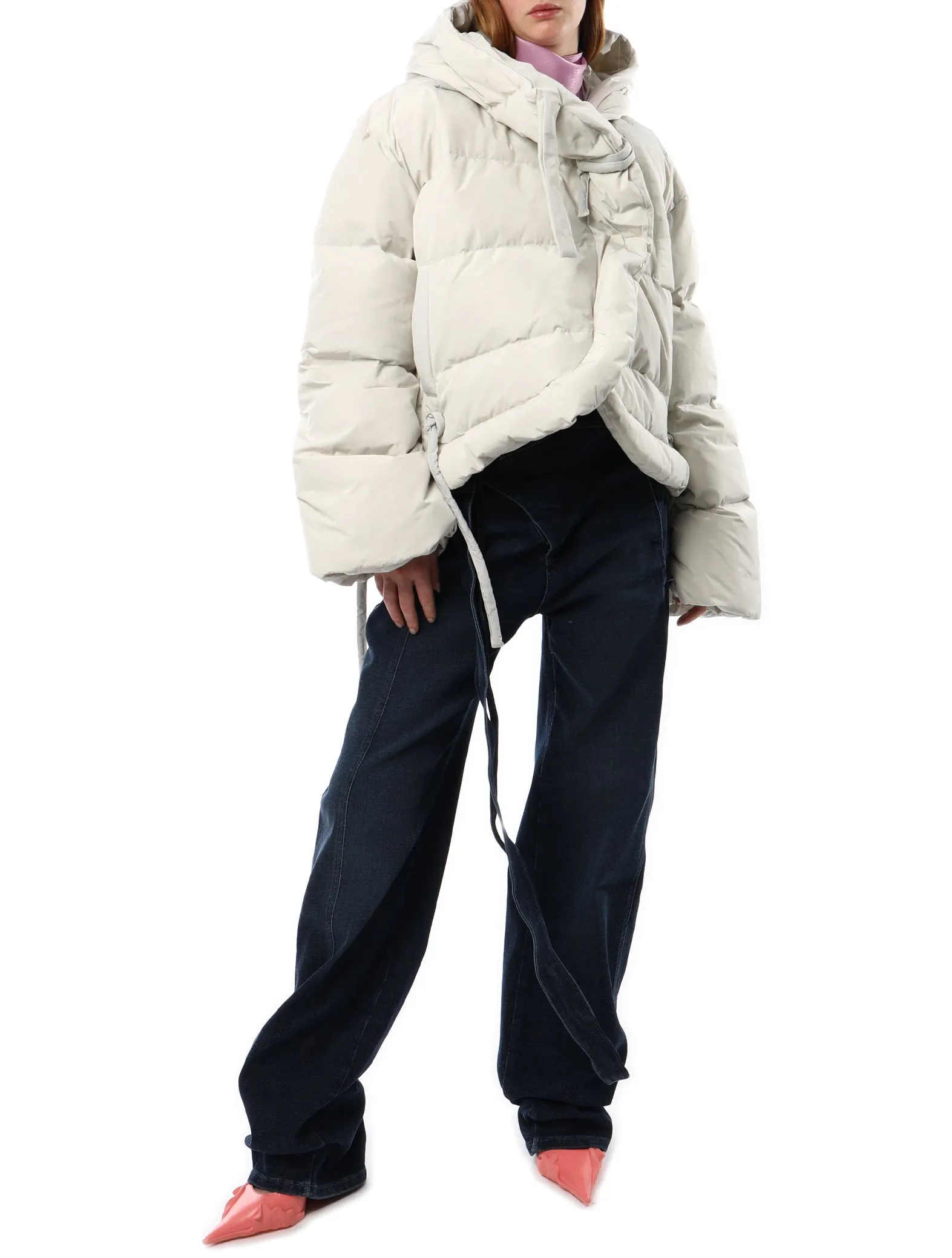 Ottolinger White Puffer Jacket