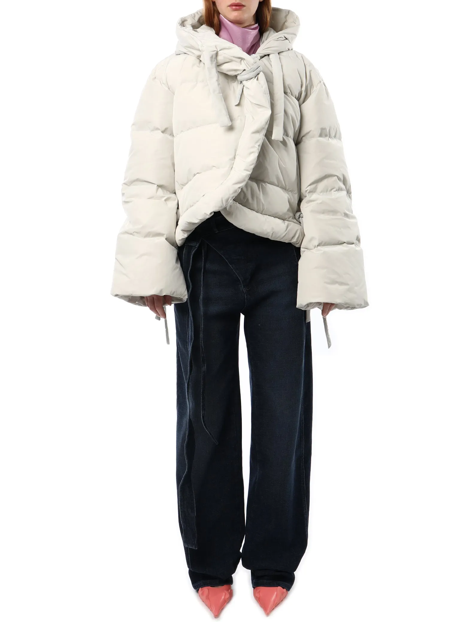 Ottolinger White Puffer Jacket