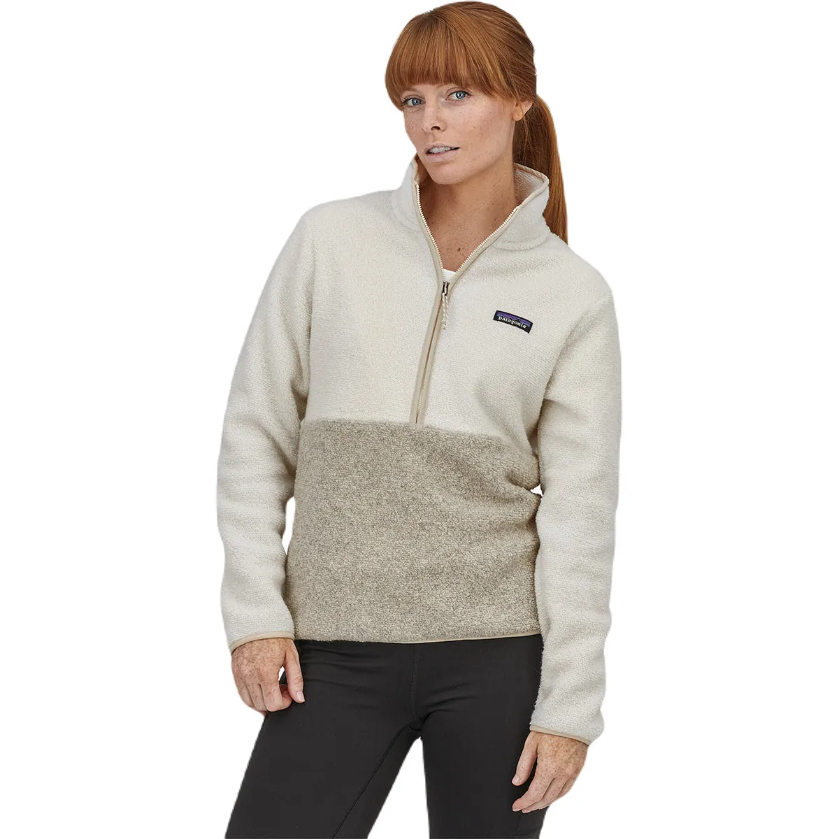 Patagonia Women's Birch White Reclaimed Fleece Pullover