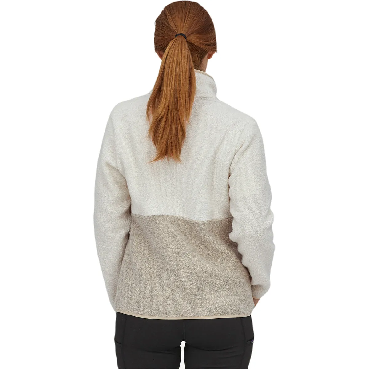 Patagonia Women's Birch White Reclaimed Fleece Pullover