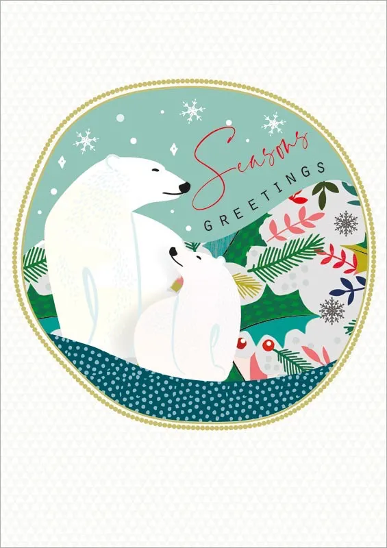 Polar Bear - Christmas Card