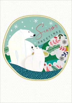 Polar Bear - Christmas Card