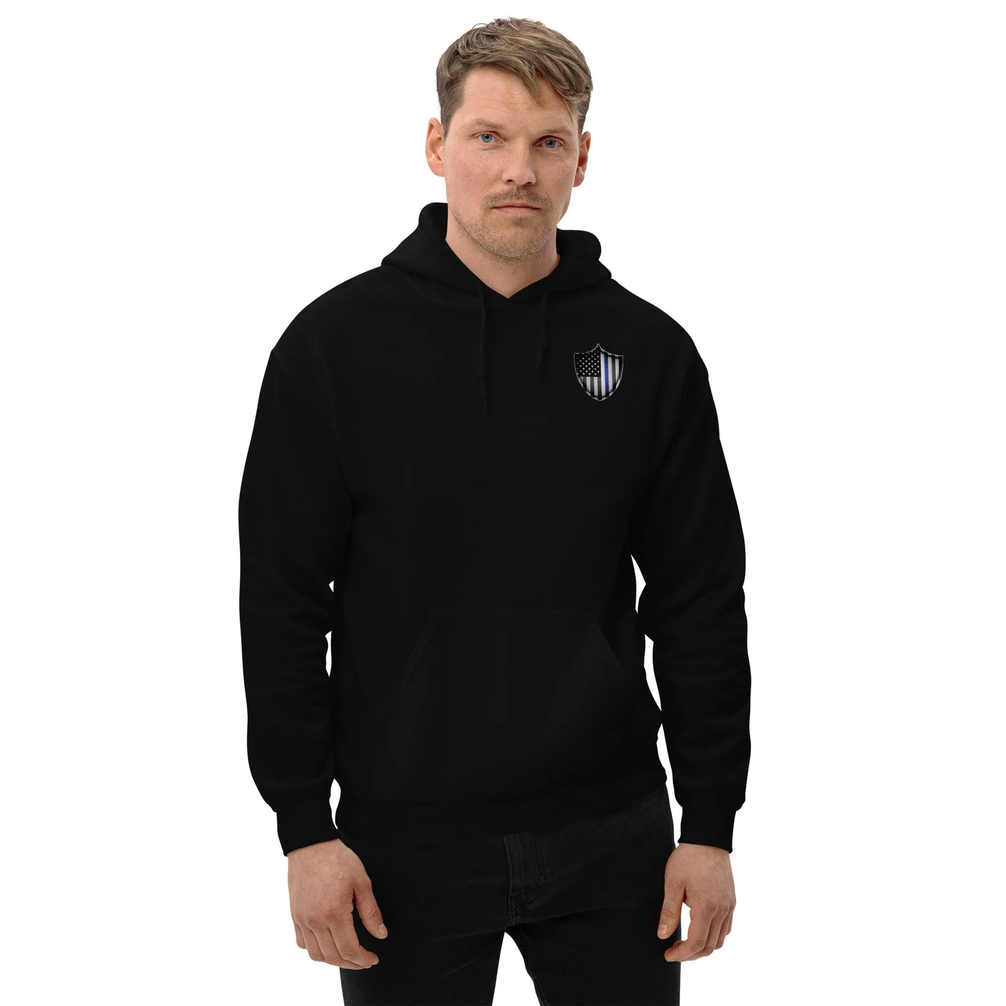 Police Thin Blue Line Hoodie In Honor Of Our Fallen Sweatshirt