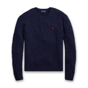 Polo Ralph Lauren - Cable Knit Jumper in Navy