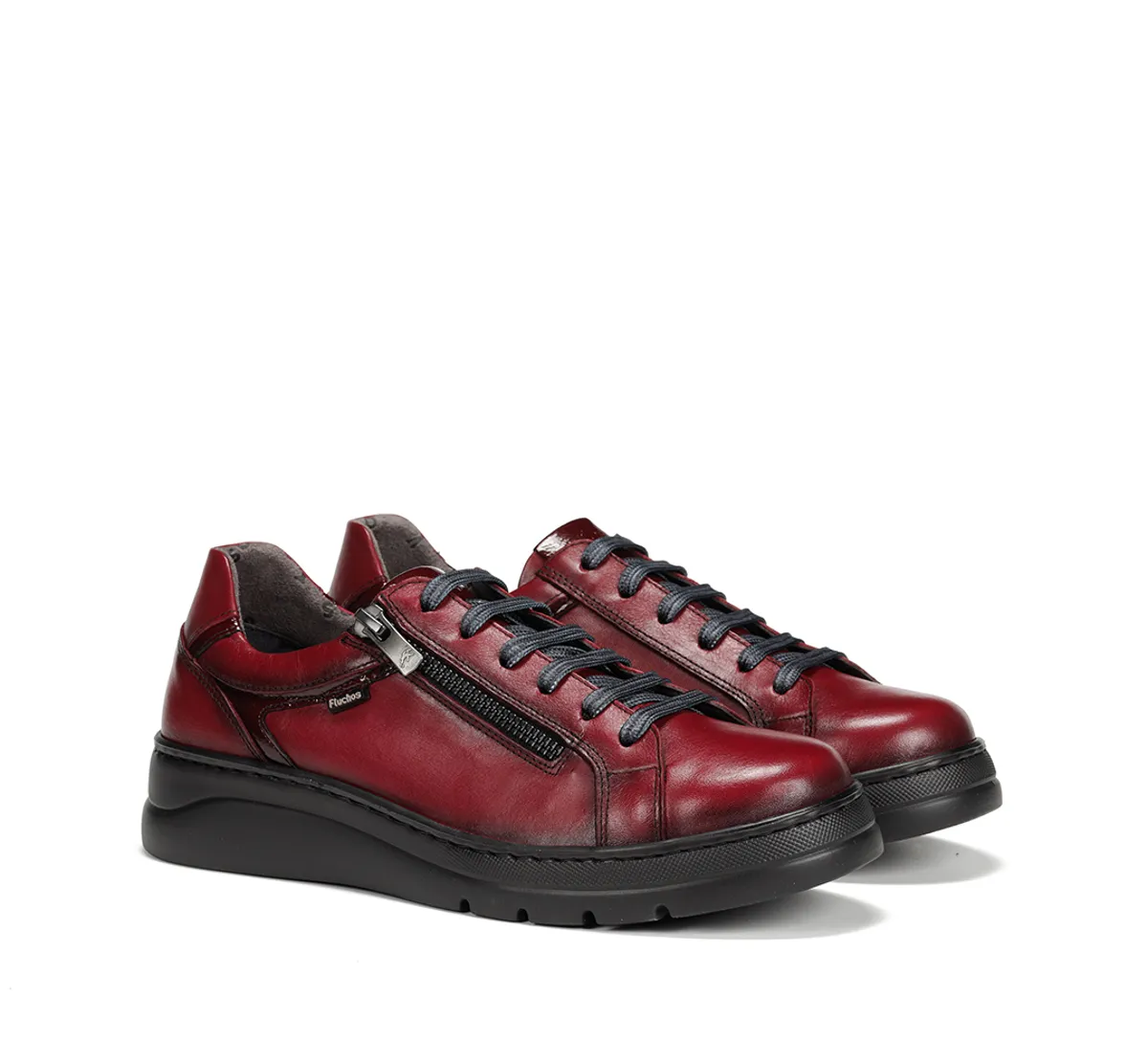 POMPAS F1666 Red Sneakers