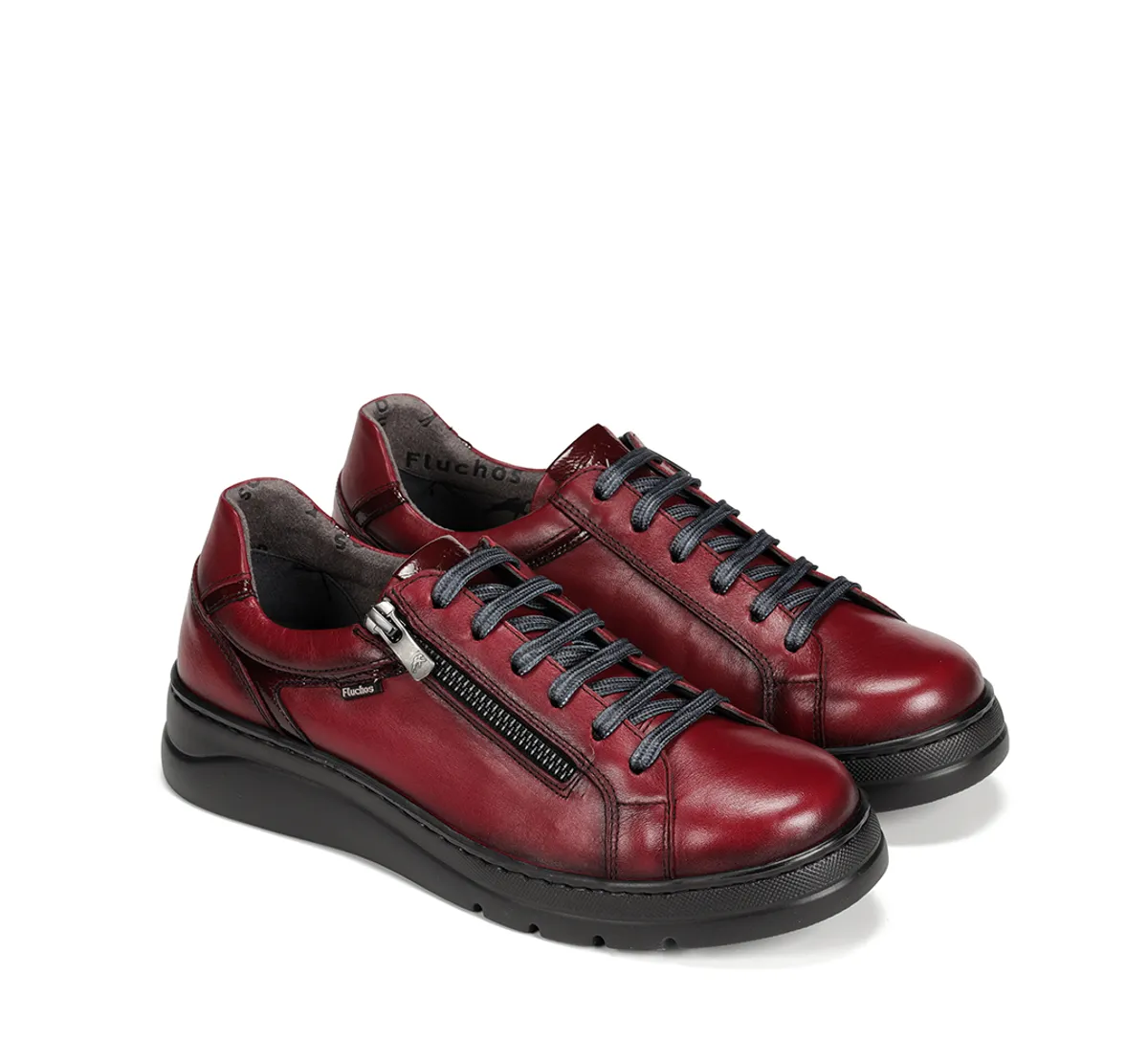 POMPAS F1666 Red Sneakers