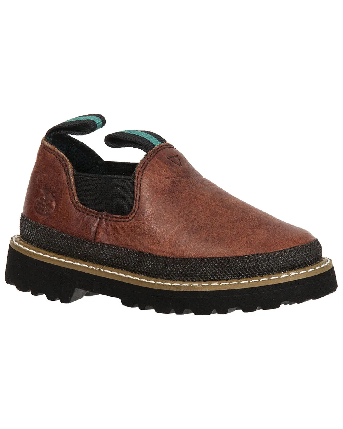 Product Name:  Georgia Boot Toddler Boys' Leather Romeo Shoes - Round Toe