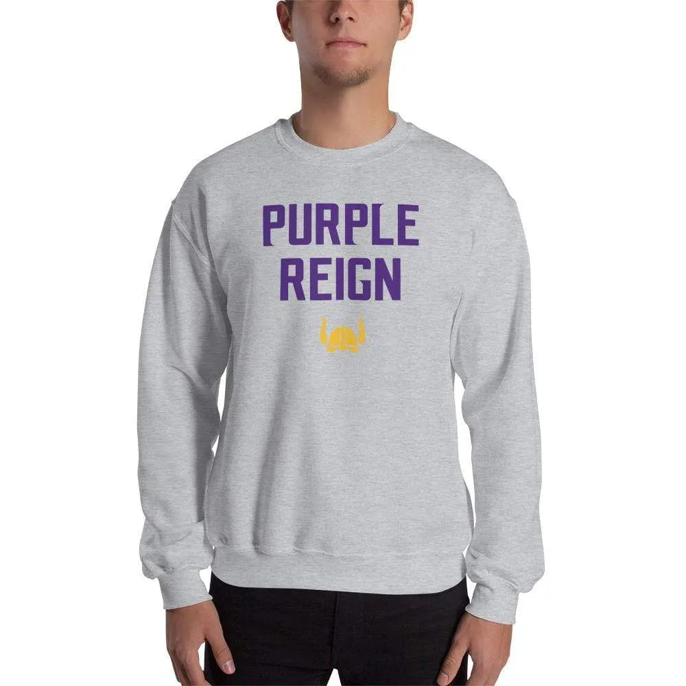 Purple Reign Minnesota Vikings Fan Sweatshirt