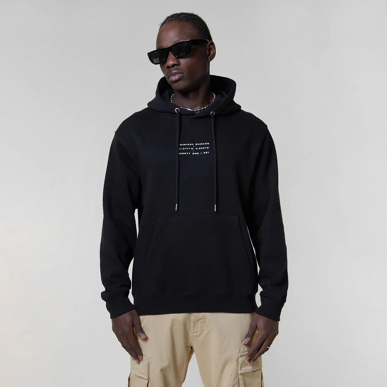 PYTHON 01 HOOD - BLACK