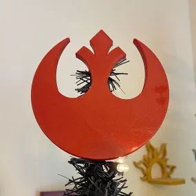 Rebel Emblem Christmas Tree Topper - OOPSIE