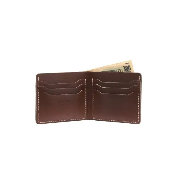 Red Wing Shoes Mens Classic Bi Fold Wallet in Amber Frontier