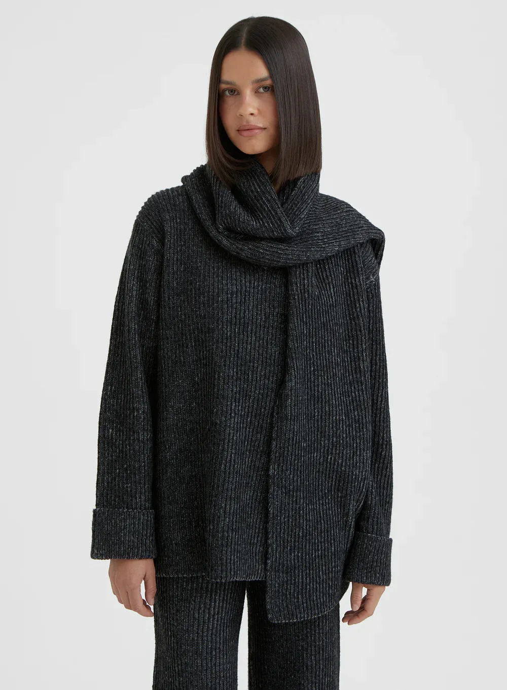 Remy Scarf Knit Jumper by 4th & Reckless - FINAL SALE