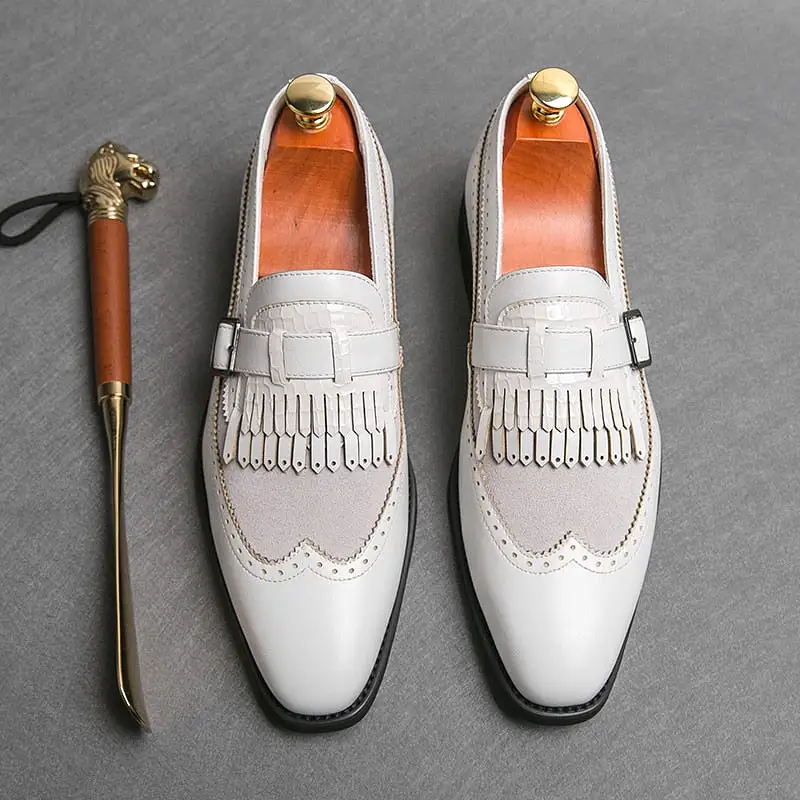 Round Toe Slip-On Spring/Autumn mens  business shoes