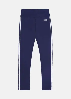 Runner Legging - Navy/White